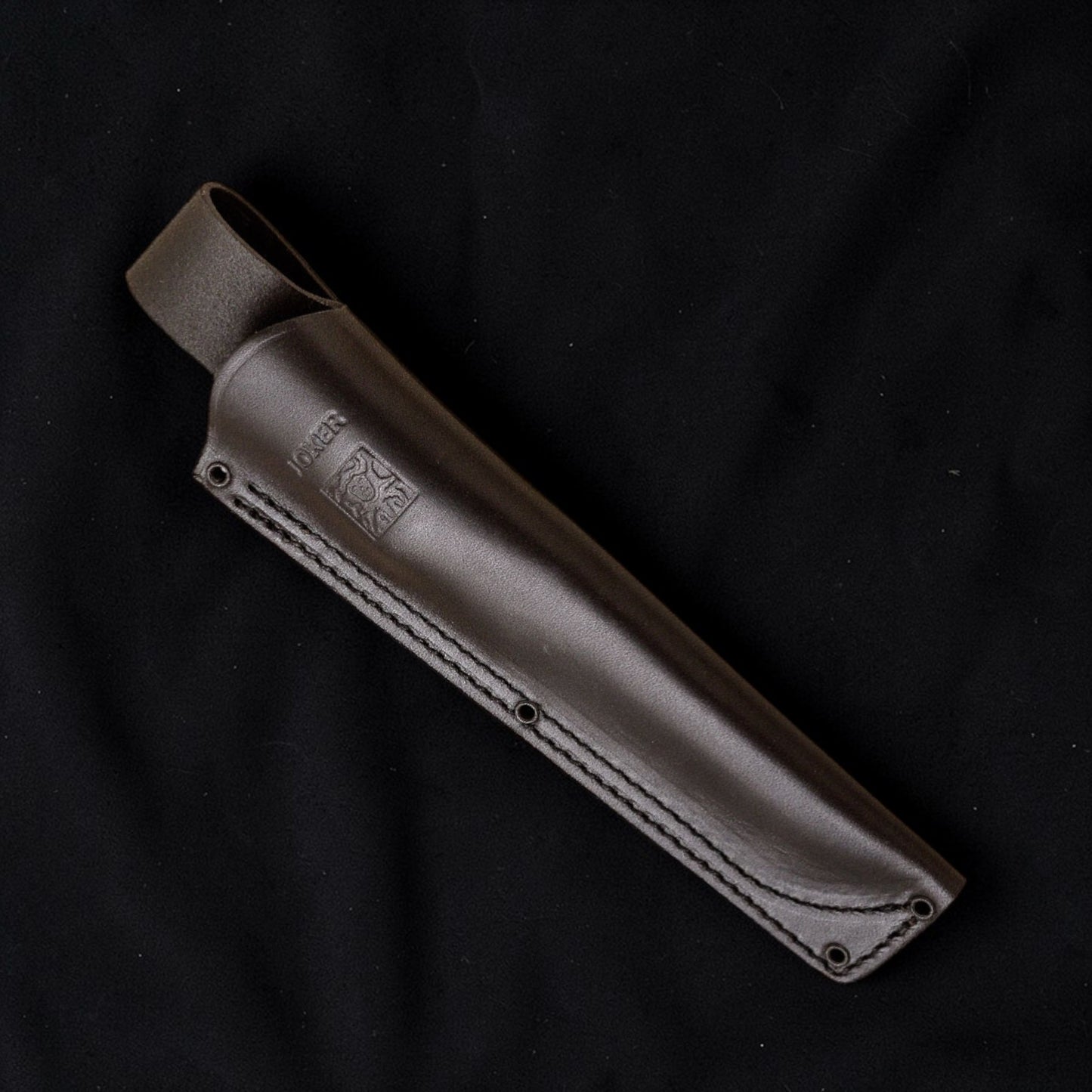 Joker Nomad 6.5 žygio ir stovyklavimo peilis su juoda Micarta rankena (CM137)