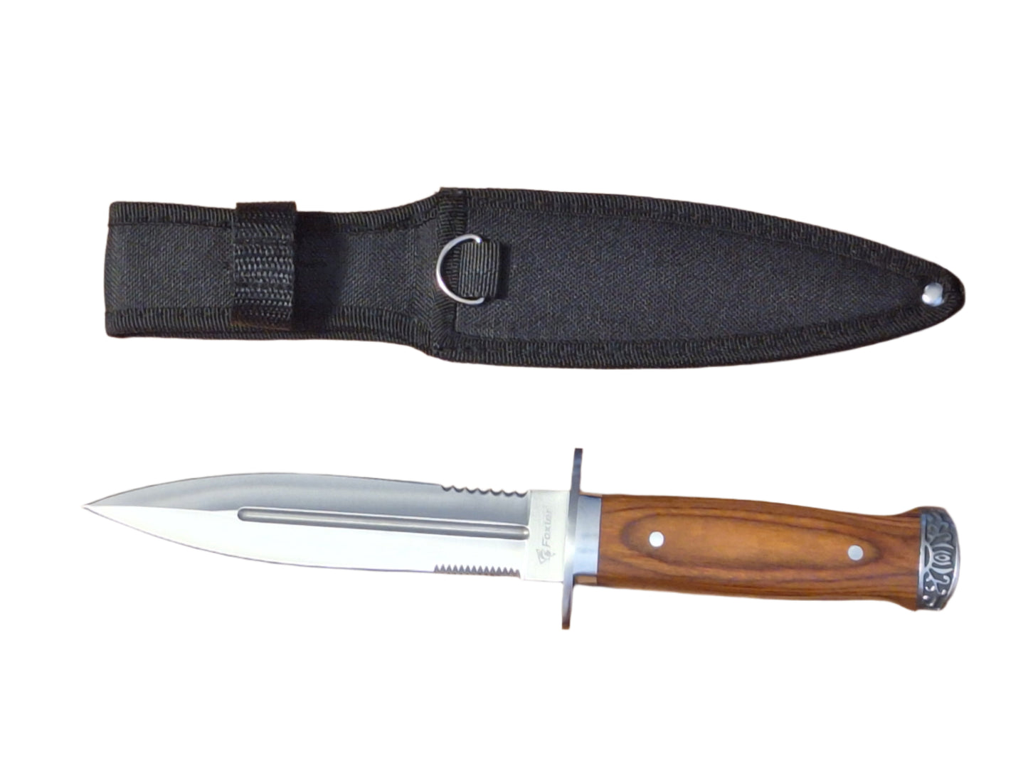 FOXTER® Taktinis medžioklės peilis, 28 cm