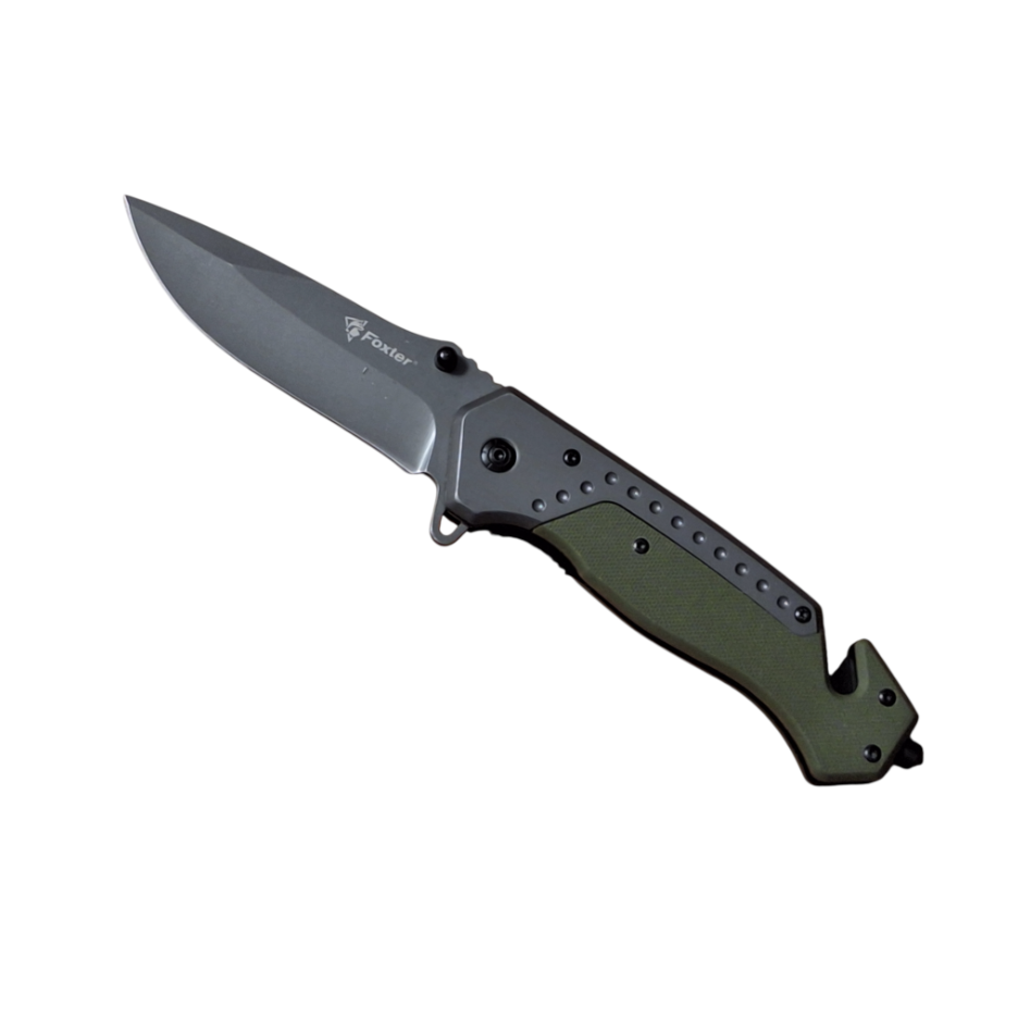 FOXTER® Sulankstomas Gelbėjimo ir Medžioklės Peilis – 23 cm