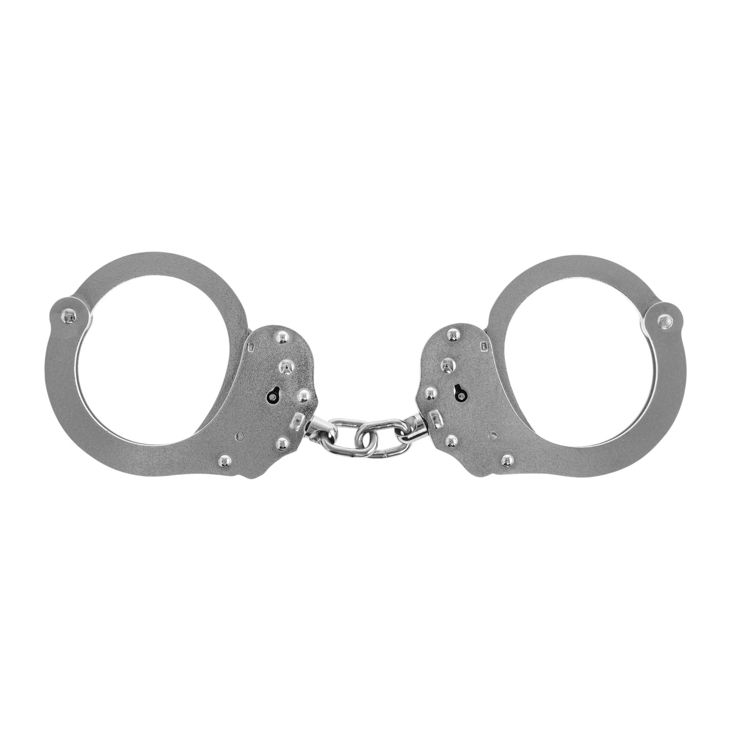 Alcyon Chain plieniniai dvipusiai antrankiai su dviguba spyna – sidabriniai