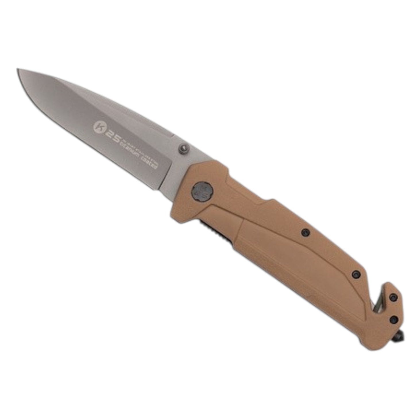 Sulenkiamas gelbėjimo peilis K25 N-356B