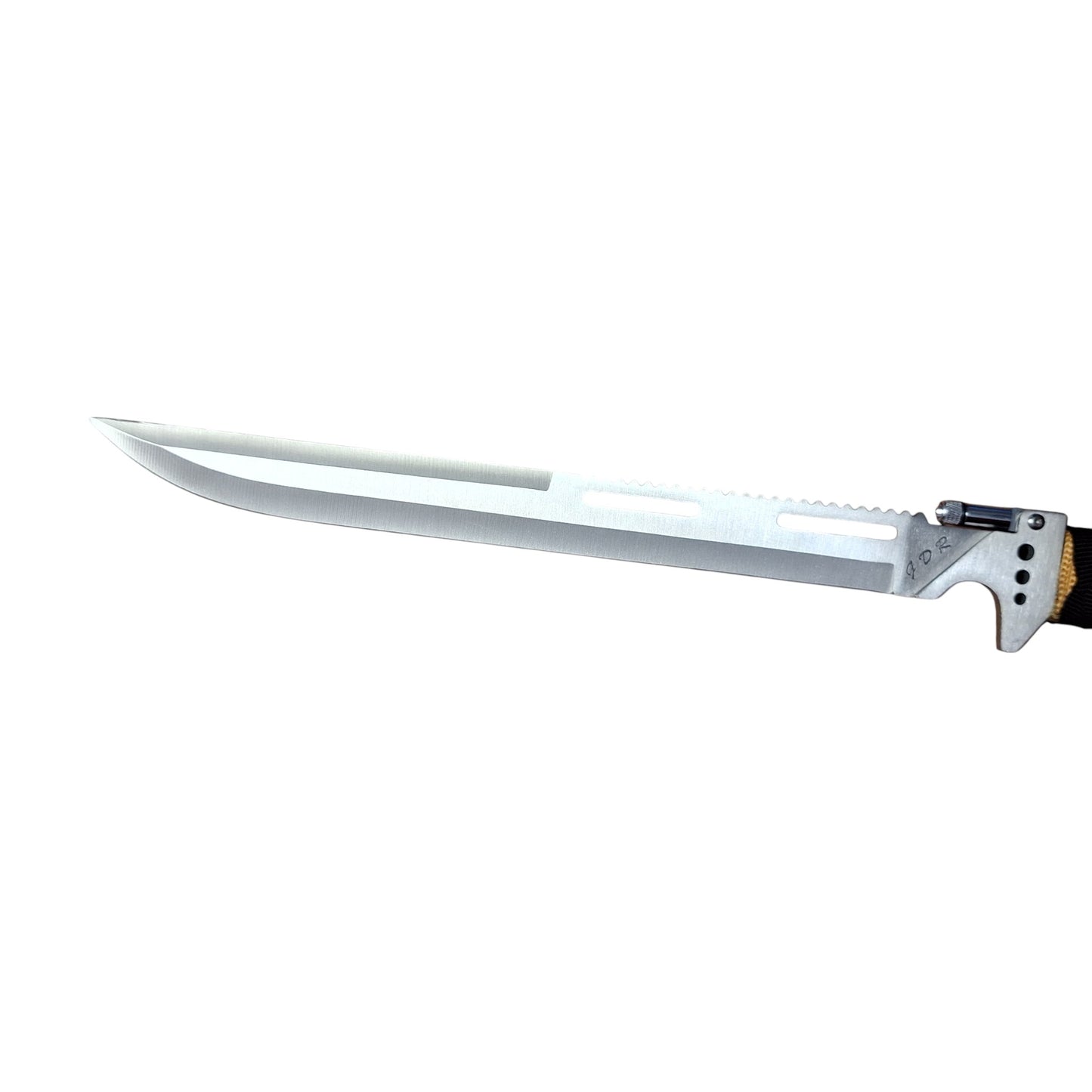 FOXTER® taktinis peilis, mačetė, ilgas durtuvas, išgyvenimo žibintuvėlis, dėklas, 48 cm