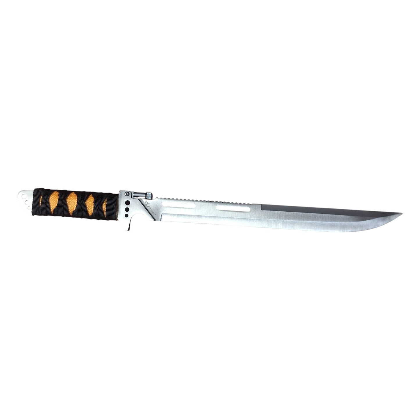 FOXTER® taktinis peilis, mačetė, ilgas durtuvas, išgyvenimo žibintuvėlis, dėklas, 48 cm