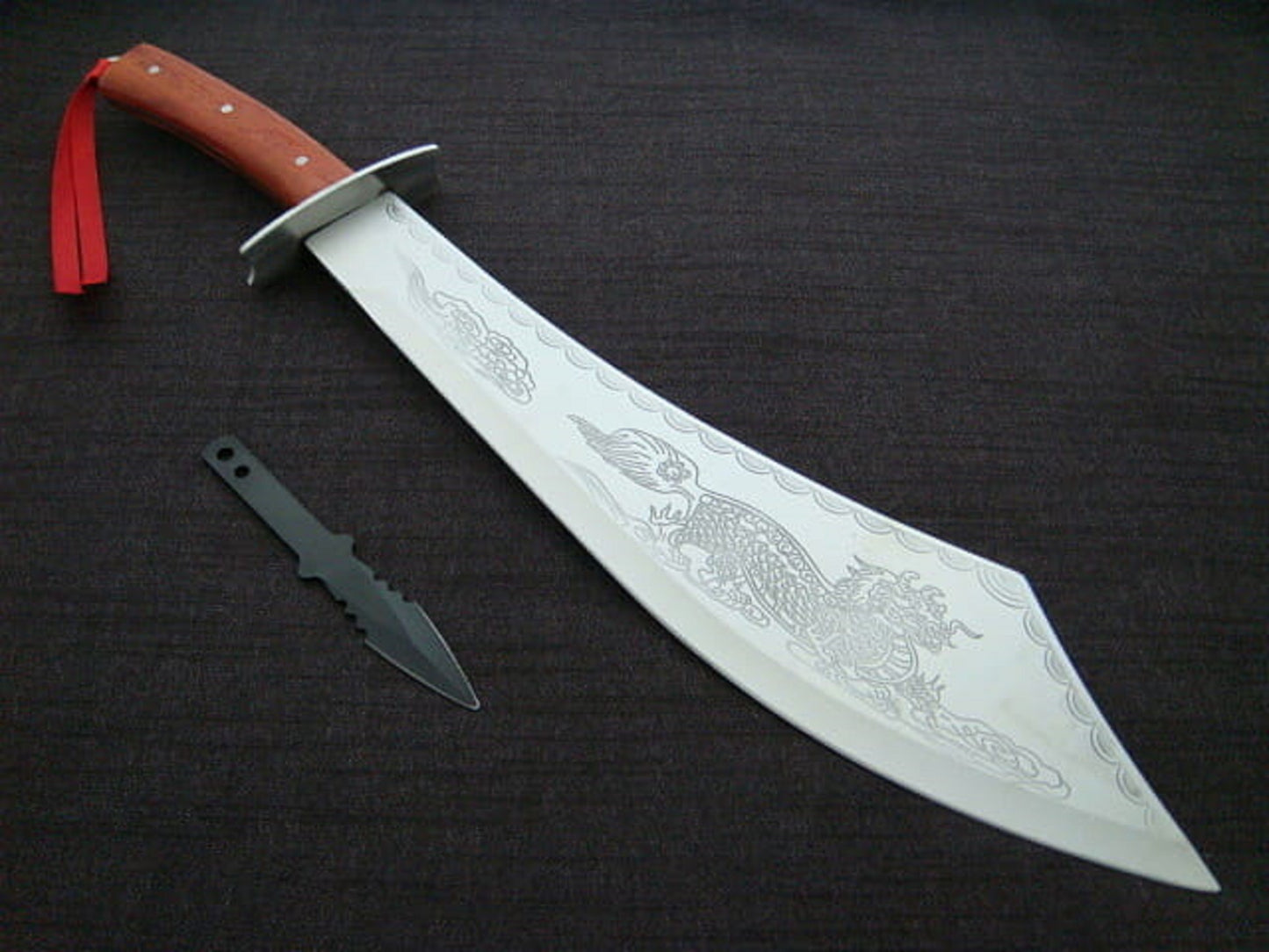 DRAKONO MAČETĖ 52 CM + SMIGINIS N-618