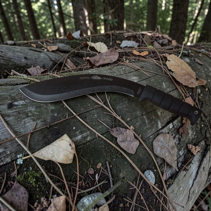 JKR743 Kukri tipo mačetė su gumine rankena, 56 cm