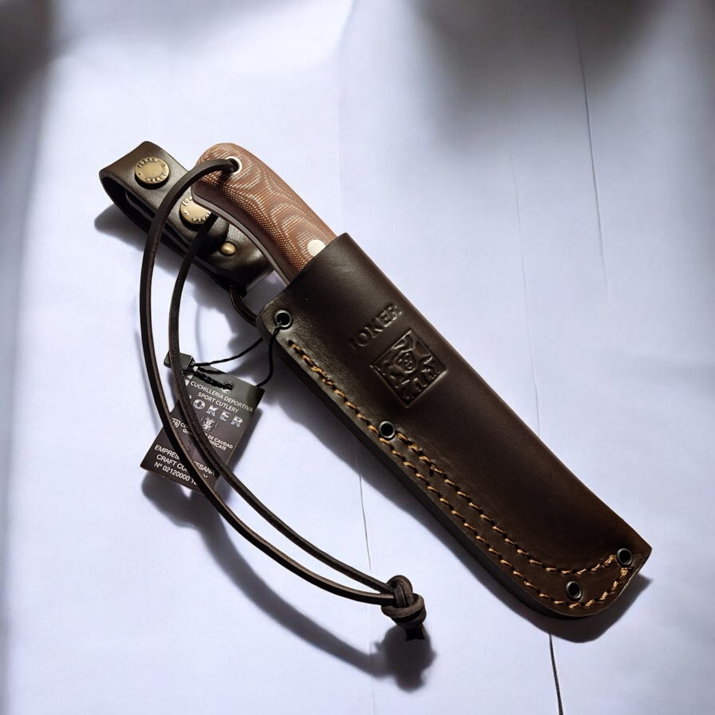 Joker BS9 Campero Bushcraft peilis su Micarta rankena (CM112)