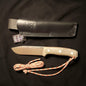 Joker Nomad CV125 bushcraft ir išgyvenimo peilis su Micarta rankena, 12,7 cm