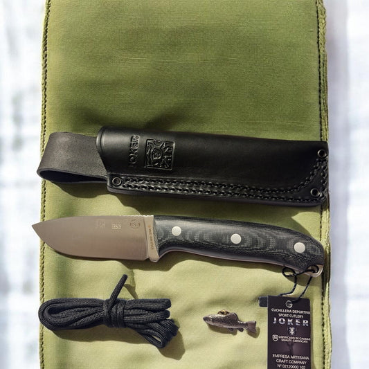 Joker BS9 Ursus išgyvenimo ir išgyvenimo peilis su Micarta rankena, (CM116)