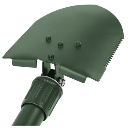 Žalias MFH sulankstomas lauko kastuvas