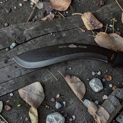 JKR743 Kukri tipo mačetė su gumine rankena, 56 cm