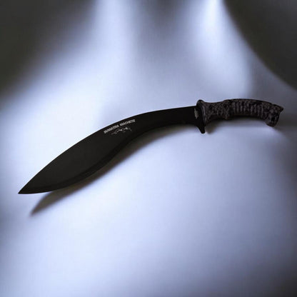 JKR713 Sumatra kukri tipo mačetė su gumine rankena, 49 cm