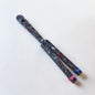 JKR 0850 drugelio tipo (Balisong) treniruočių peilis, 11 cm, plastikinis, lengvas