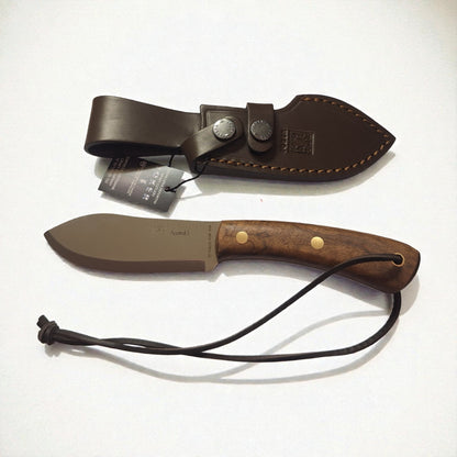 Joker Nessmuk S CN132 bushcraft peilis su riešutmedžio rankena, 11 cm ašmenys