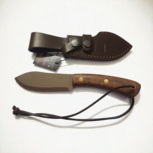 Joker Nessmuk S CN132 bushcraft peilis su riešutmedžio rankena, 11 cm ašmenys