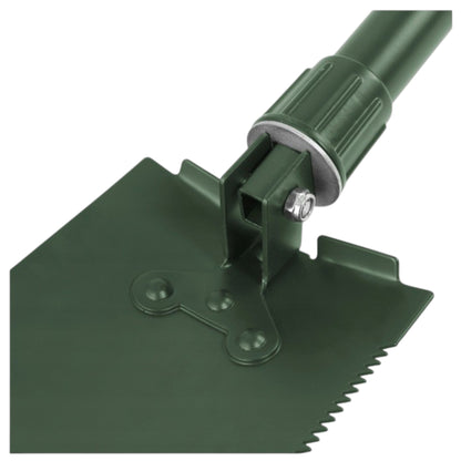 Žalias MFH sulankstomas lauko kastuvas