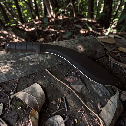 JKR743 Kukri tipo mačetė su gumine rankena, 56 cm