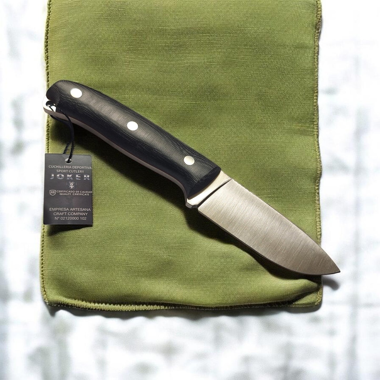 Joker BS9 Ursus išgyvenimo ir išgyvenimo peilis su Micarta rankena, (CM116)