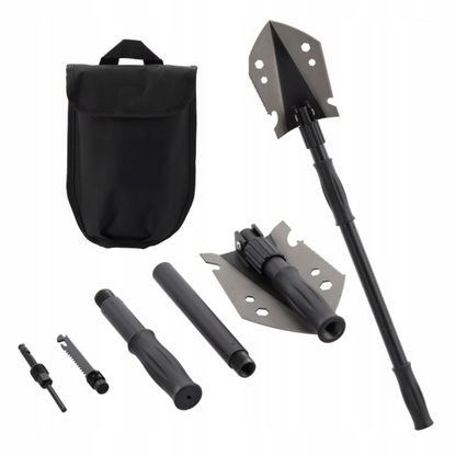 Sulankstomas Išgyvenimo Kastuvas 9-in-1 Kompaktiškas Patikimumas