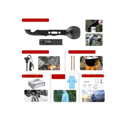 Didžiausia Taktinė Išgyvenimo Kuprinė 216-in-1 – Pasiruošimas Viskam