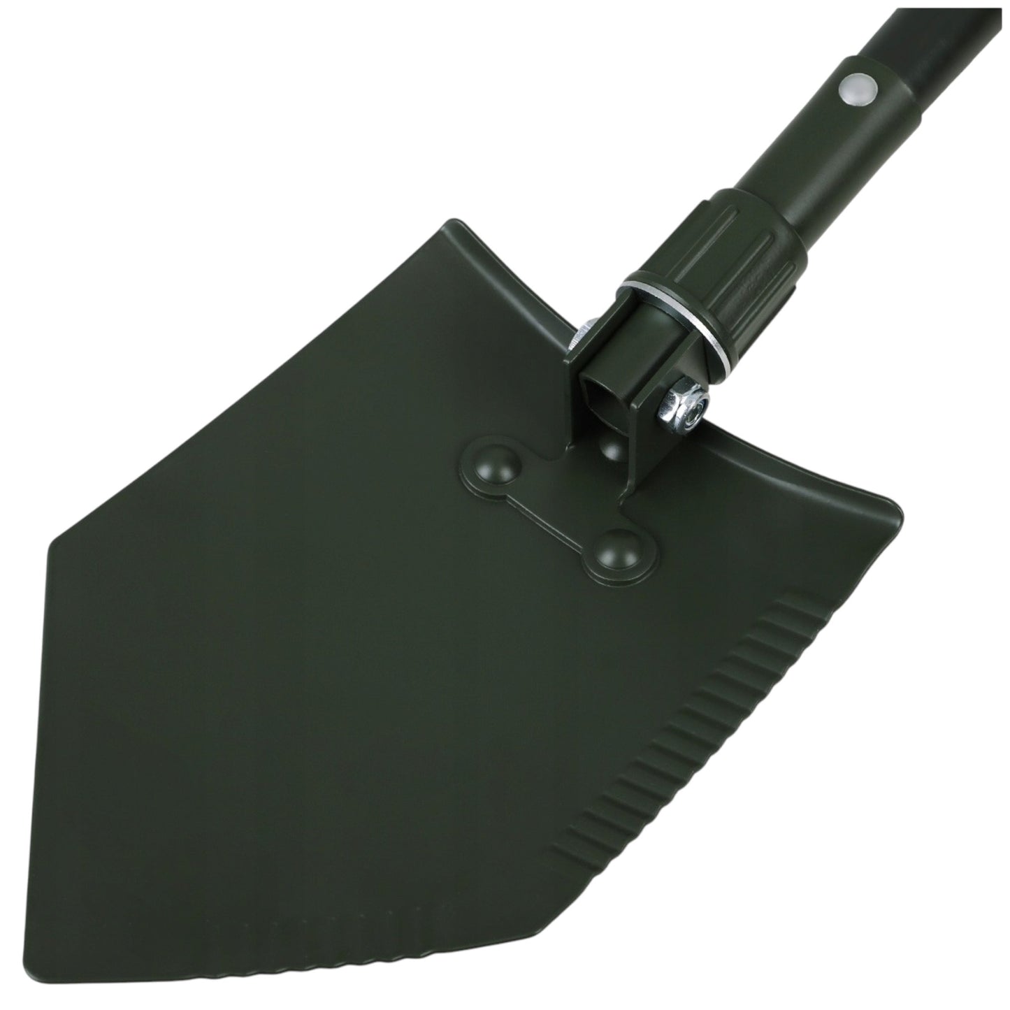 MFH sulankstomas turistinis kastuvas su medine rankena