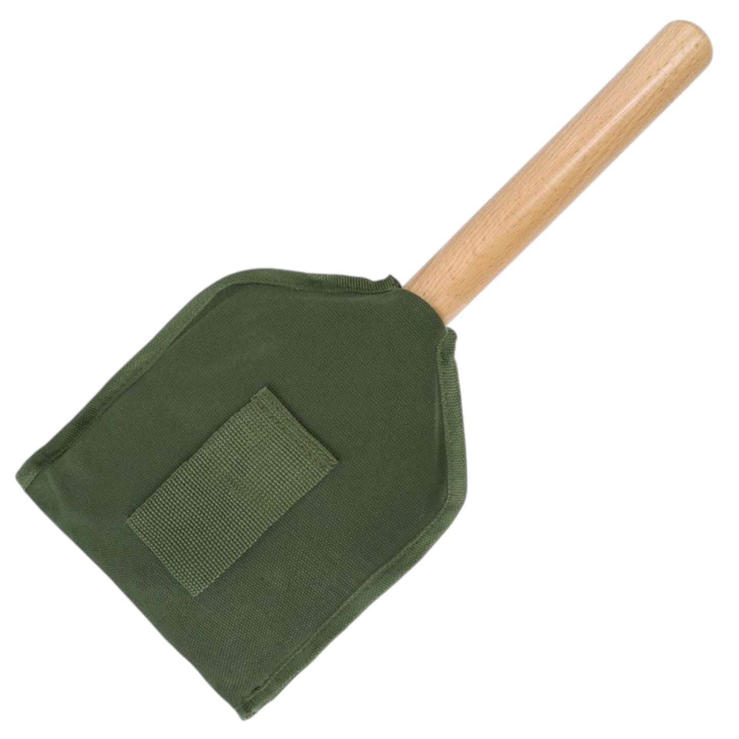 MFH sulankstomas turistinis kastuvas su medine rankena