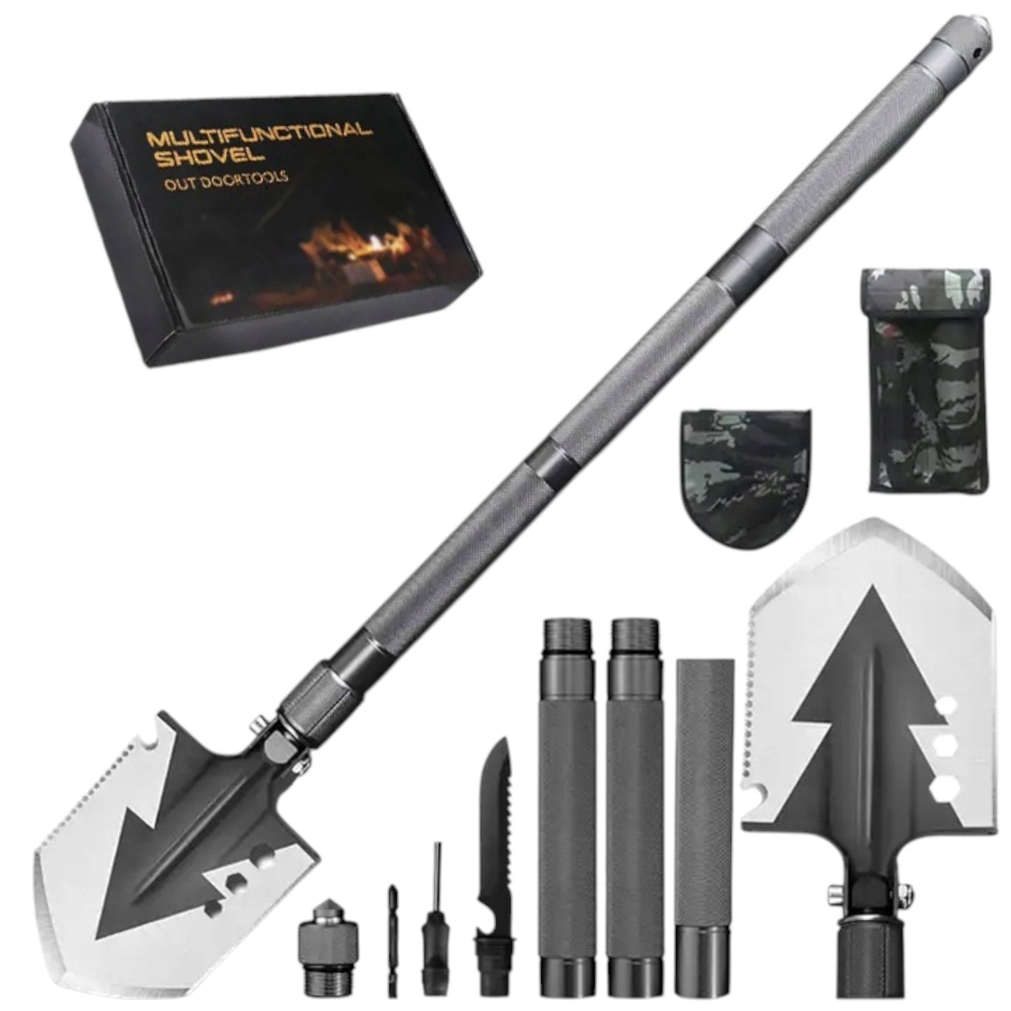 Sulankstomas Kastuvas – Universalus Turistinis  Įrankis