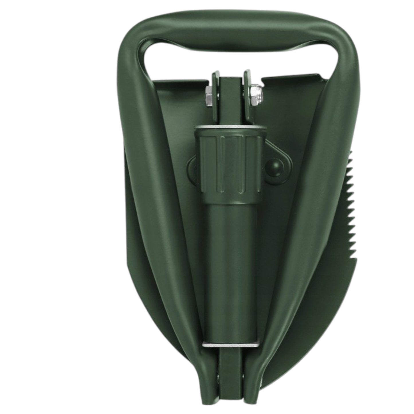 Žalias MFH sulankstomas lauko kastuvas