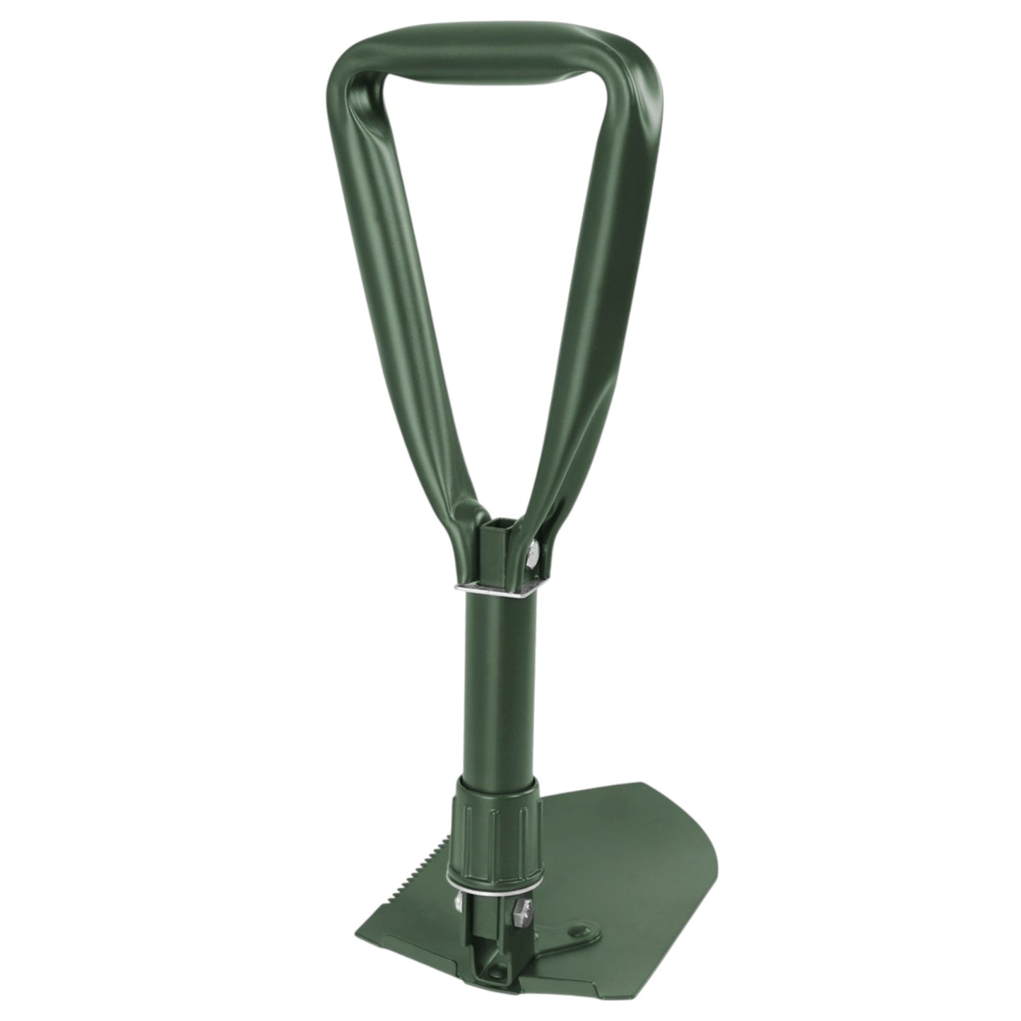 Žalias MFH sulankstomas lauko kastuvas