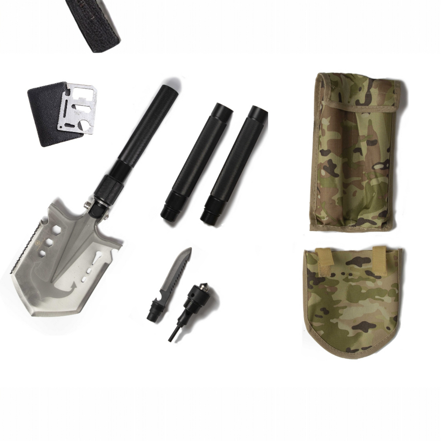 Sulankstomas Kastuvas 10-in-1 – Išgyvenimo Meistras