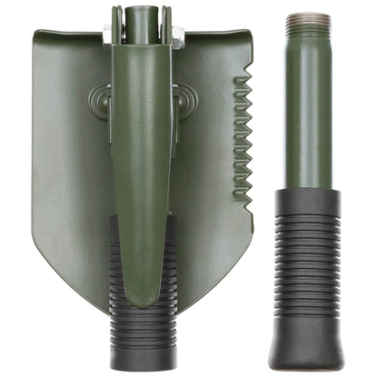 MFH sulankstomas turistinis kastuvas ir 3 viename kirtiklis su dėklu