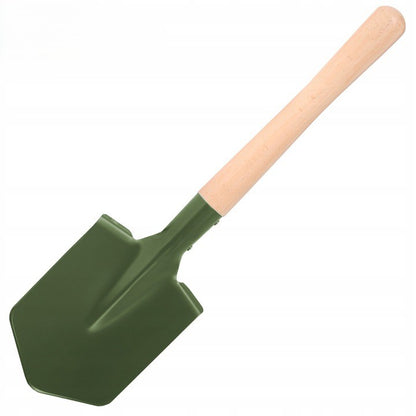 Mini kastuvas sodui ir stovyklavimui - tvirta medinė rankena - su dangteliu - būtinas daiktas lauke