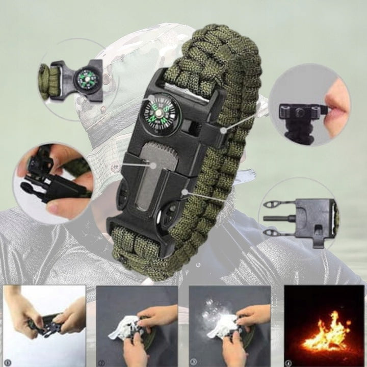 IŠGYVENIMO RINKINYS XL 62-in-1 – Išplėstinis Daugiafunkcinių Įrankių Komplektas