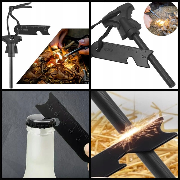 Išgyvenimo Rinkinys – 17 Komponentų, 40+ Funkcijų Dovana Nuotykiams