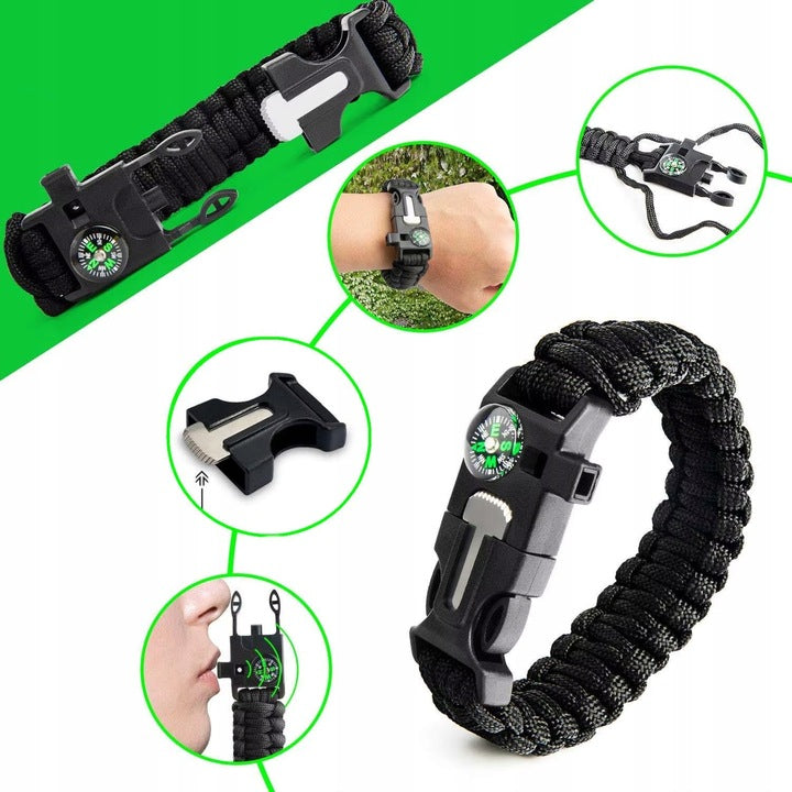 Daugiafunkciniai Taktiniai Įrankiai – Kišeninis Išgyvenimo Rinkinys 18-in-1