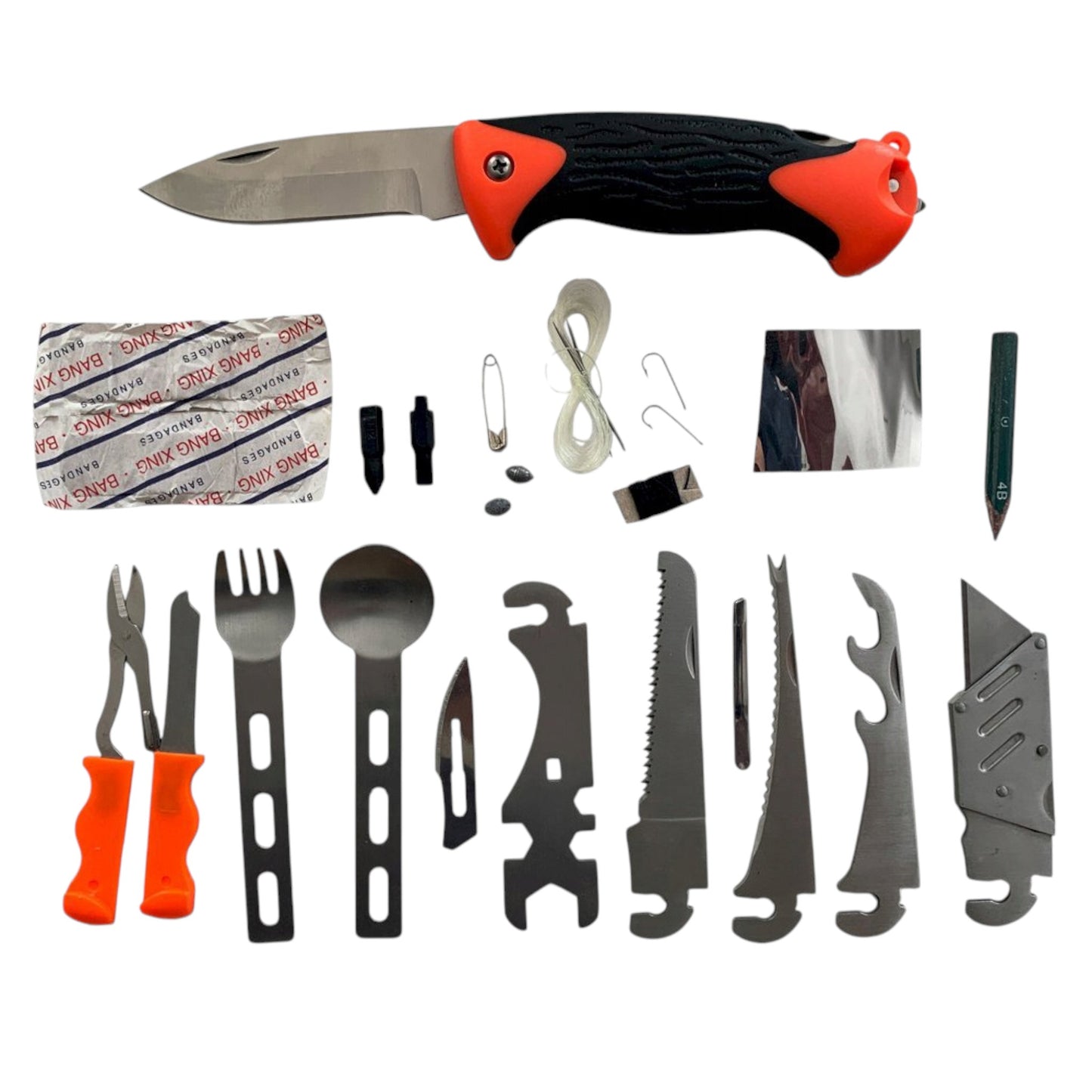 Bushcraft rinkinys Texar išgyvenimo rinkinys