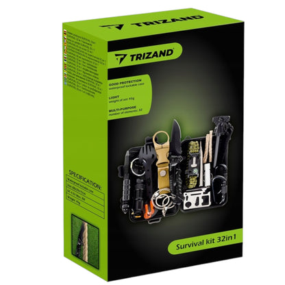 TRIZAND Išgyvenimo Rinkinys 32-in-1 Maksimalus Funkcionalumas