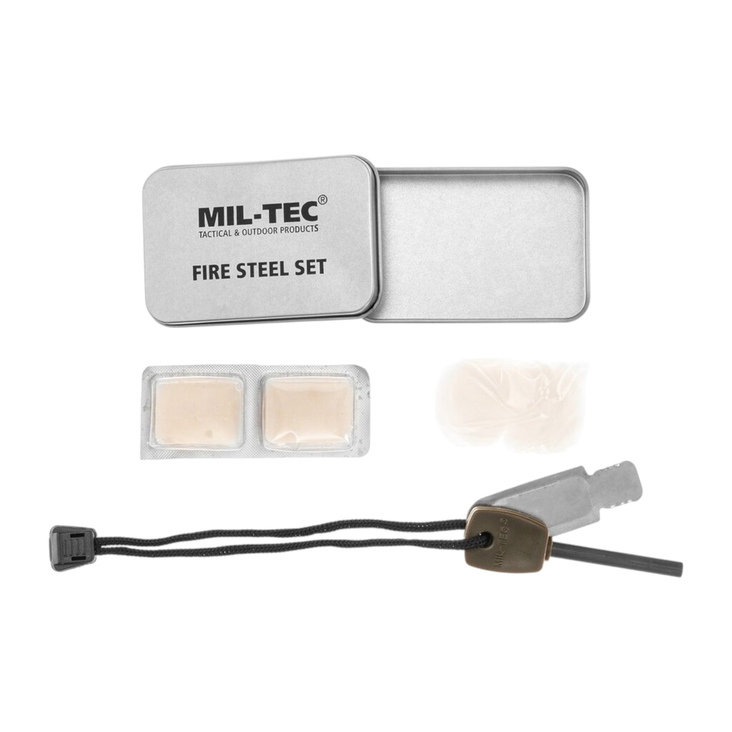 Mil-Tec Fire Steel Rinkinys