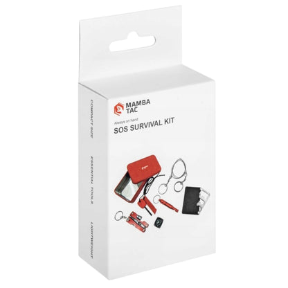 Mamba Tac „SOS“ Išgyvenimo Rinkinys – Raudona Avarinė Dėžė