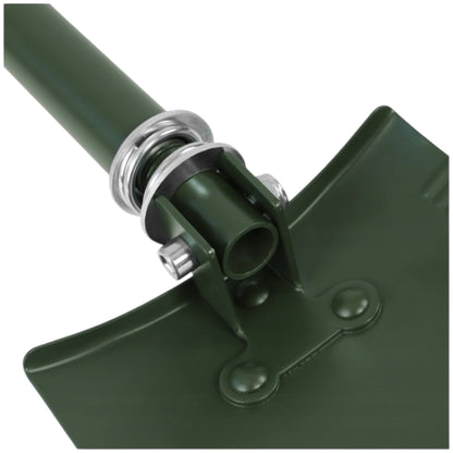 MFH sulankstomas turistinis kastuvas su medine rankena