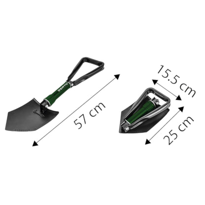 VERTO daugiafunkcis sulankstomas kastuvas