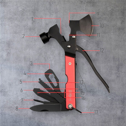 Daugiafunkcis įrankis „BSH ADVENTURE MT-003B“ – 15 in 1