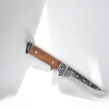 BSH Adventure N‑213B – Tvirtas Medžioklinis Peilis Gamtoje