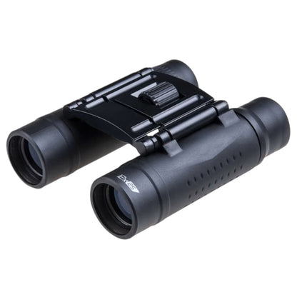 „Tasco Essentials 12x25“ juodi žiūronai – puikus pasirinkimas kelionėms ir lauko veikloms