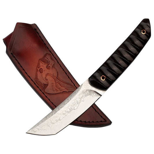 MEDŽIOKLĖS PEILIS DAMASCUS STEEL N-957B