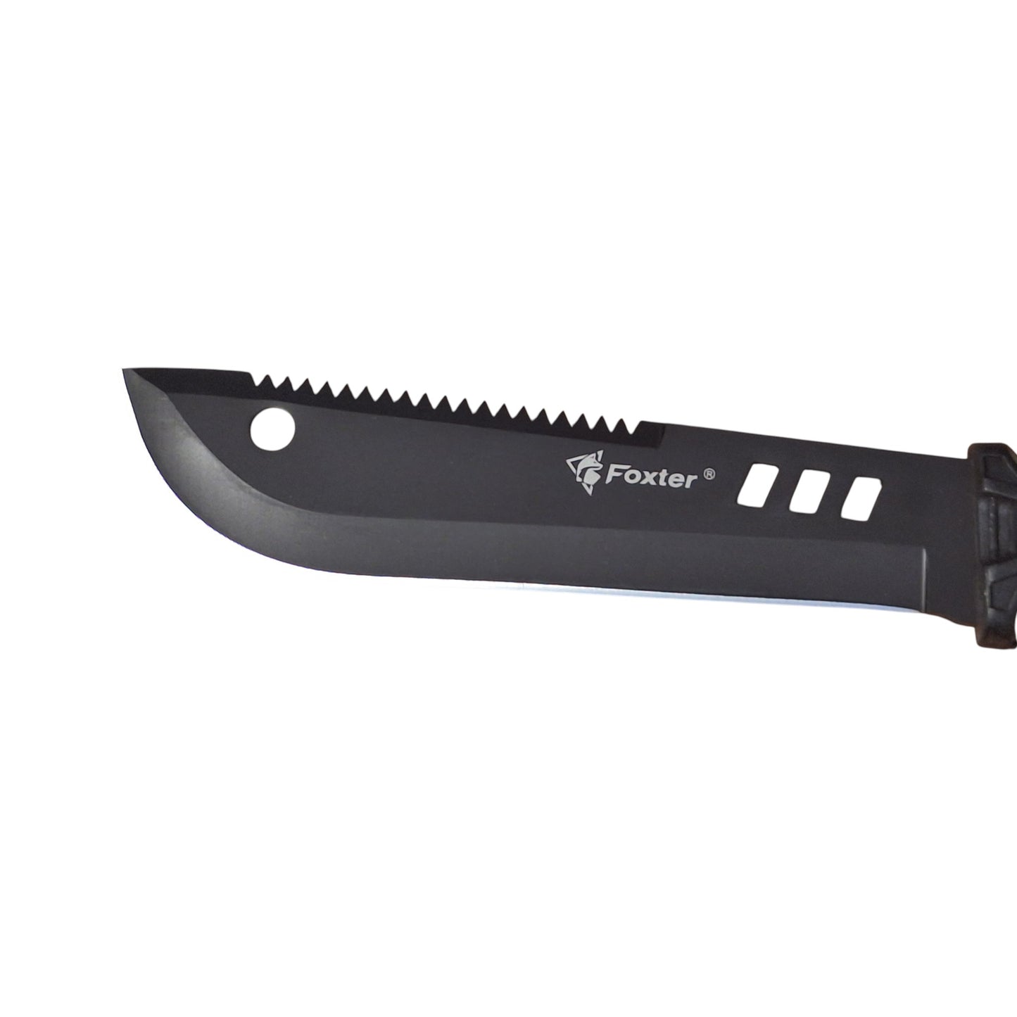 FOXTER® Taktinis medžioklinis peilis-mačetės su dėklu 32 cm