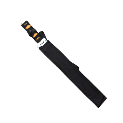 FOXTER® taktinis peilis, mačetė, ilgas durtuvas, išgyvenimo žibintuvėlis, dėklas, 48 cm