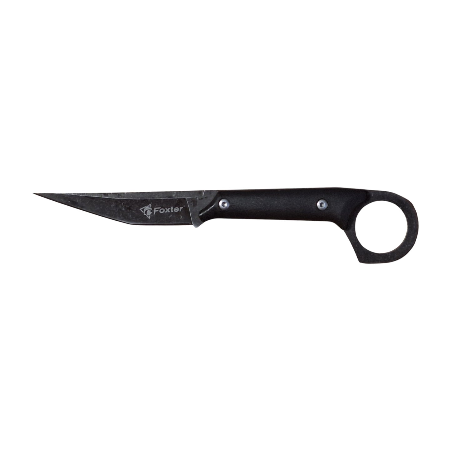 FOXTER® Taktinis medžioklės peilis, išgyvenimo peilis, metamasis peilis, makštis, 19 cm