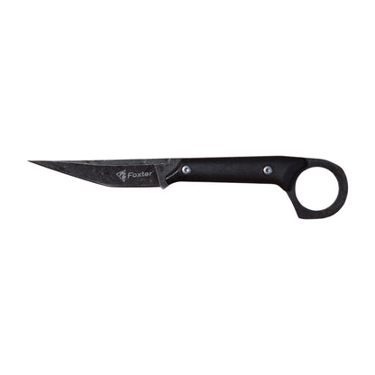 FOXTER® Taktinis medžioklės peilis, išgyvenimo peilis, metamasis peilis, makštis, 19 cm