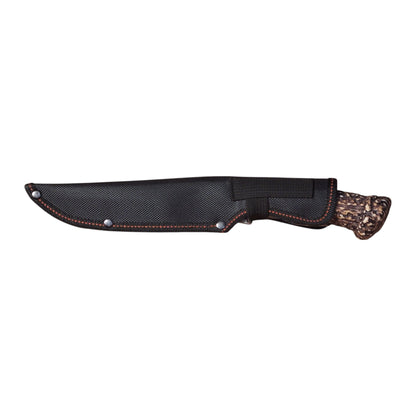 FOXTER® Klasikinis medžioklinis peilis su rago imitacijos rankena 30 cm