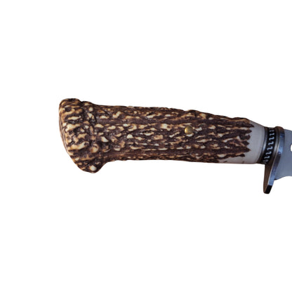 FOXTER® Klasikinis medžioklinis peilis su rago imitacijos rankena 30 cm